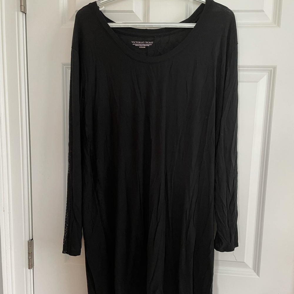 Sleep Shirt/ Nightgown w/ Lace Details